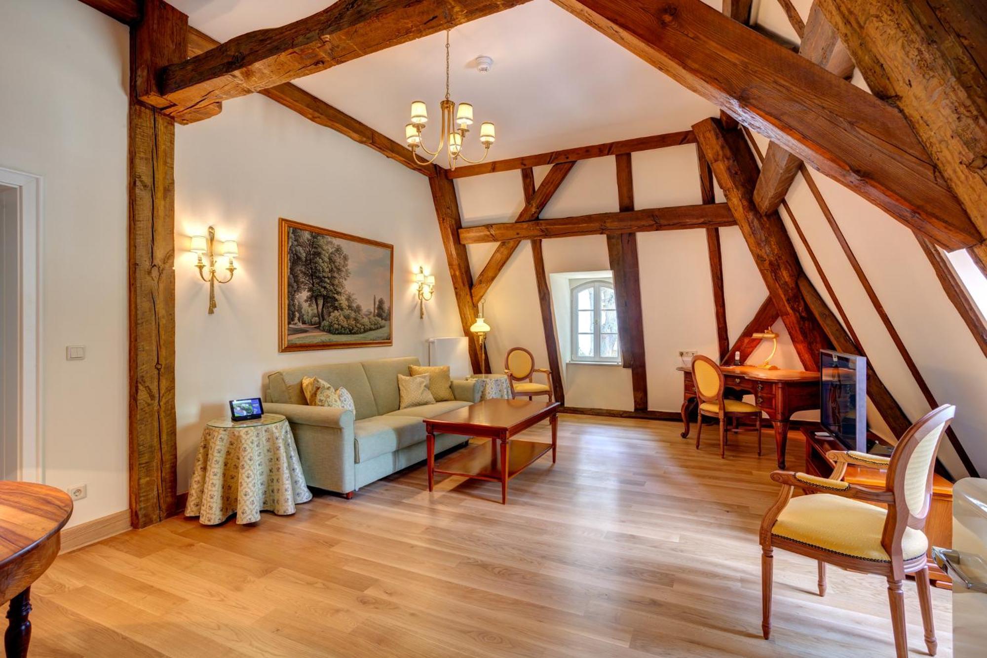 Urlaubsresidenz Marstall Und Kanzlei Im Schlossensemble Lübbenau Kamer foto